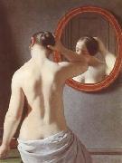 Christoffer Wilhelm Eckersberg Nude (Morning Toilette) (mk09) oil painting